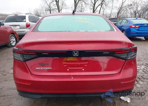 2025 Honda Accord Se from USA, damaged, VIN 1HGCY1F49SA038024